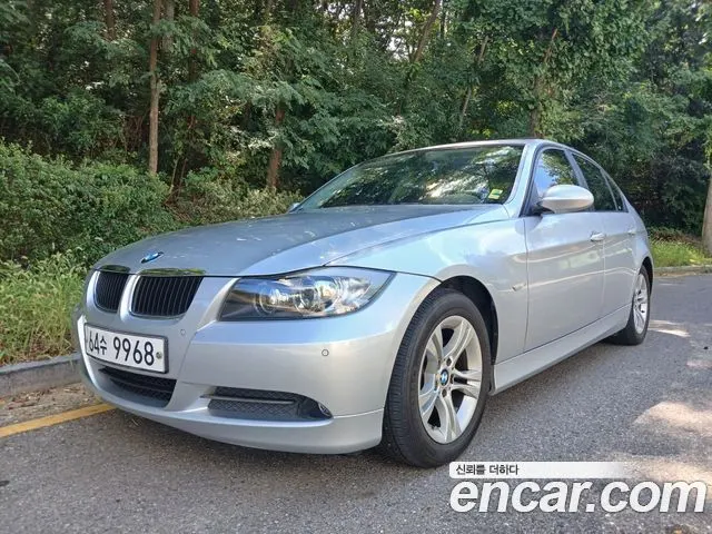 BMW 3 SERIES 2008 — 32 047 км, серебристо-серый, Корея — под ключ — фото 3