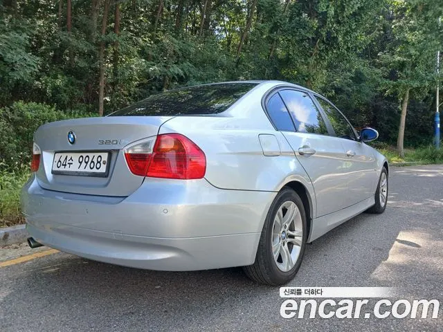 BMW 3 SERIES 2008 — 32 047 км, серебристо-серый, Корея — под ключ — фото 5