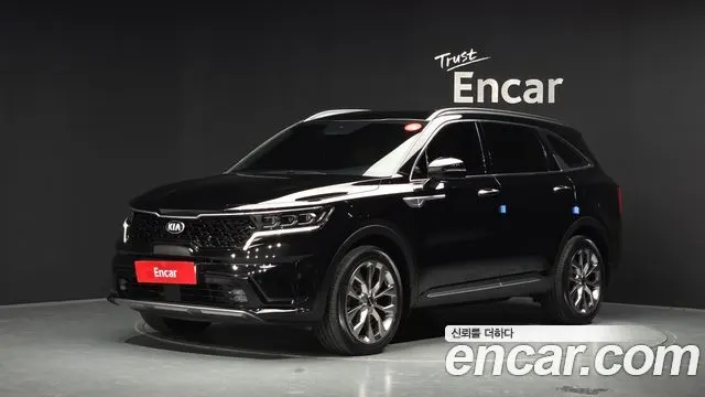 KIA SORENTO 2021 — 46 544 км, чёрный, Корея — под ключ — фото 1