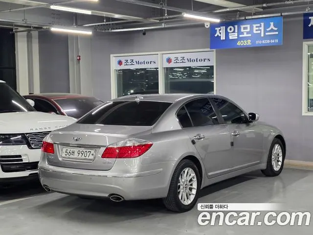 HYUNDAI GENESIS 2011 — 221 800 км, серебристо-серый, Корея — под ключ — фото 4