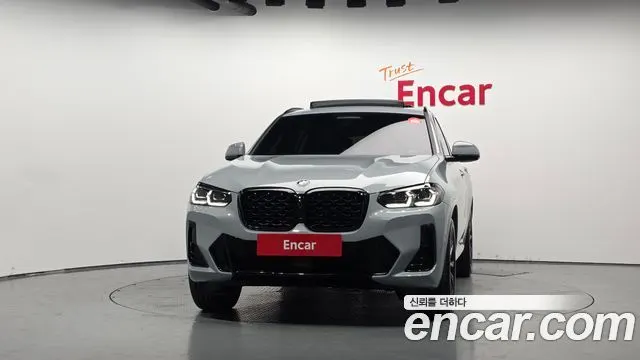 BMW X4 2025 — 4 566 км, светло-серебристый, Корея — под ключ — фото 3