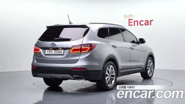 HYUNDAI MAXCRUZ 2015 — 109 984 км, серебристо-серый, Корея — под ключ — фото 1