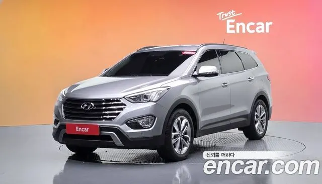 HYUNDAI MAXCRUZ 2015 — 109 984 км, серебристо-серый, Корея — под ключ — фото 2