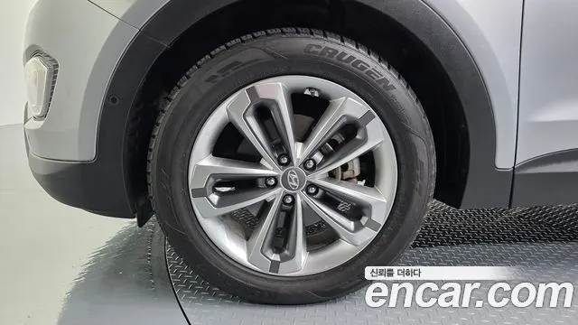 HYUNDAI MAXCRUZ 2015 — 109 984 км, серебристо-серый, Корея — под ключ — фото 5