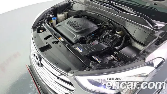 HYUNDAI MAXCRUZ 2015 — 109 984 км, серебристо-серый, Корея — под ключ — фото 6