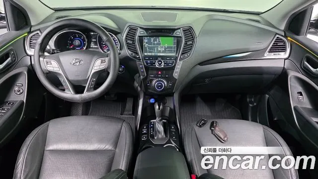 HYUNDAI MAXCRUZ 2015 — 109 984 км, серебристо-серый, Корея — под ключ — фото 7