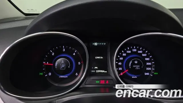 HYUNDAI MAXCRUZ 2015 — 109 984 км, серебристо-серый, Корея — под ключ — фото 8