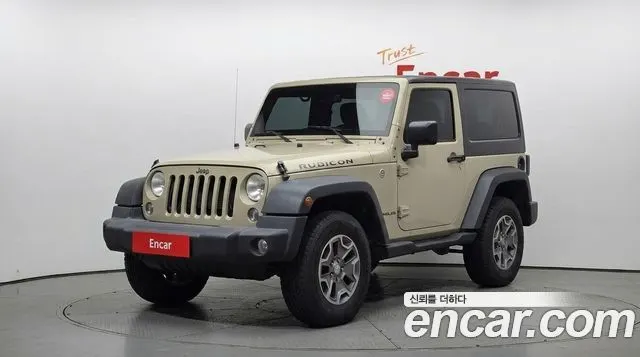 JEEP WRANGLER 2017 — 132 754 км, белый-перламутр, Корея — под ключ — фото 1