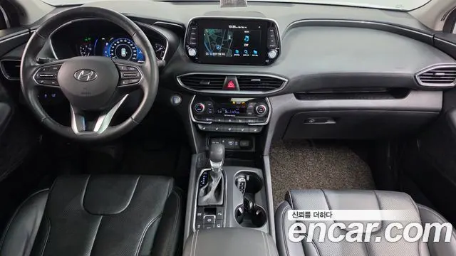 HYUNDAI SANTA FE 2019 — 153 220 км, белый, Корея — под ключ — фото 7