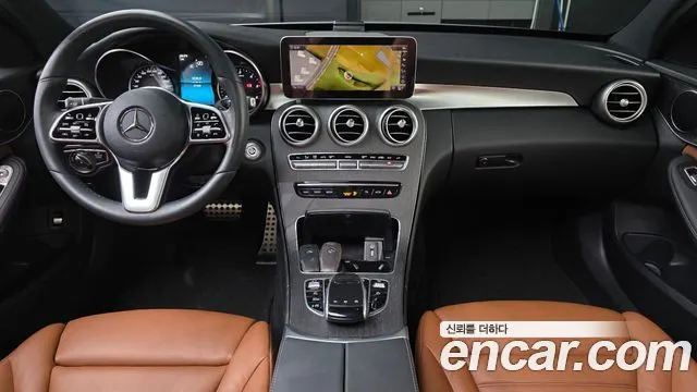 MERCEDES-BENZ C-CLASS W205 2019 — 67 368 км, серебристо-серый, Корея — под ключ — фото 7