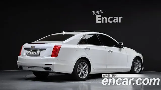 CADILLAC CTS 2017 — 103 696 км, белый, Корея — под ключ — фото 2