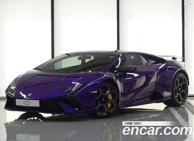 LAMBORGHINI HURACAN 2023 — 8 730 км, фиолетовый, Корея — под ключ — фото 1