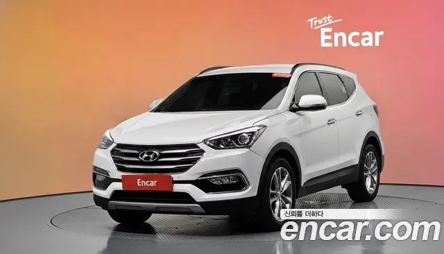 HYUNDAI SANTA FE 2016 — 127 217 км, белый, Корея — под ключ — фото 2