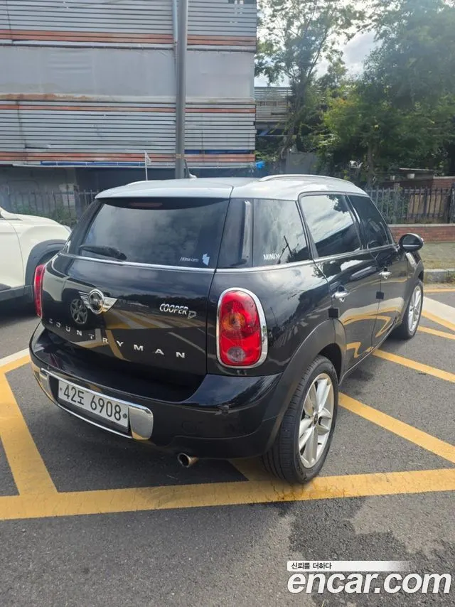 MINI COOPER D COUNTRYMAN 2014 — 129 956 км, чёрный, Корея — под ключ — фото 2
