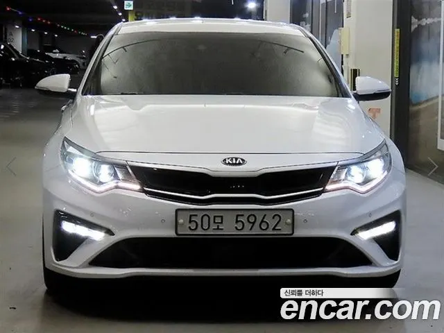 KIA K5 HYBRID 2019 — 151 890 км, белый, Корея — под ключ — фото 2