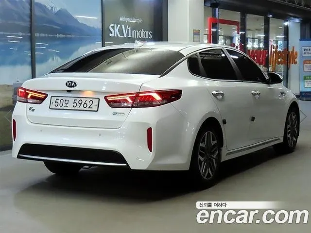 KIA K5 HYBRID 2019 — 151 890 км, белый, Корея — под ключ — фото 4