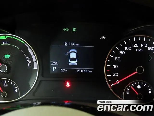 KIA K5 HYBRID 2019 — 151 890 км, белый, Корея — под ключ — фото 9
