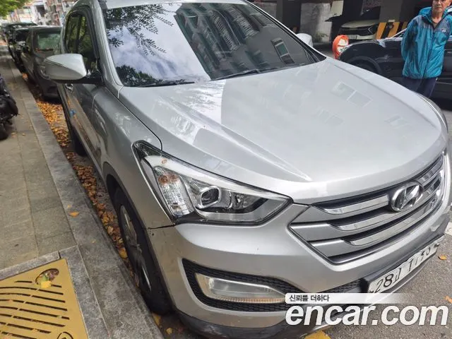 HYUNDAI SANTA FE 2014 — 227 000 км, серебристый, Корея — под ключ — фото 12