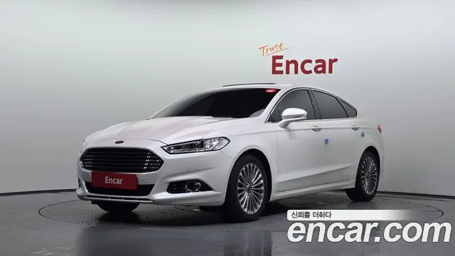 FORD MONDEO 2017 — 82 510 км, белый, Корея — под ключ — фото 1