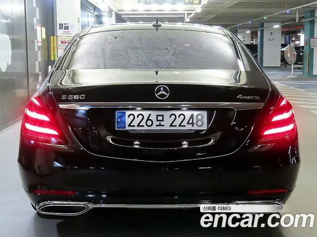 MERCEDES-BENZ S-CLASS W222 2019 — 97 517 км, чёрный, Корея — под ключ — фото 6