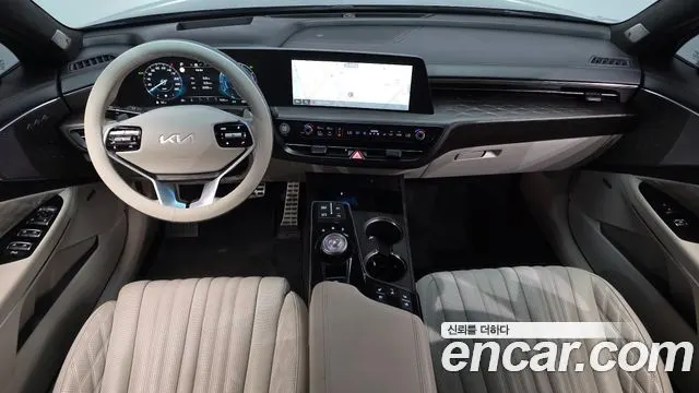KIA K8 HYBRID 2022 — 63 173 км, серебристо-серый, Корея — под ключ — фото 7