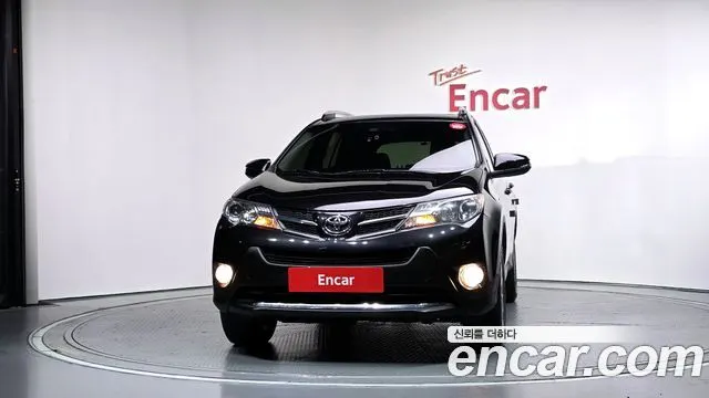 TOYOTA RAV4 2015 — 109 590 км, чёрный, Корея — под ключ — фото 3