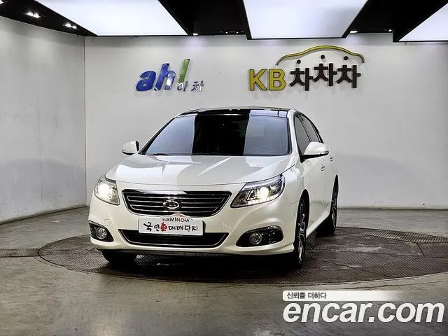 RENAULT KOREA SM5 PLATINUM 2013 — 138 155 км, белый, Корея — под ключ — фото 3