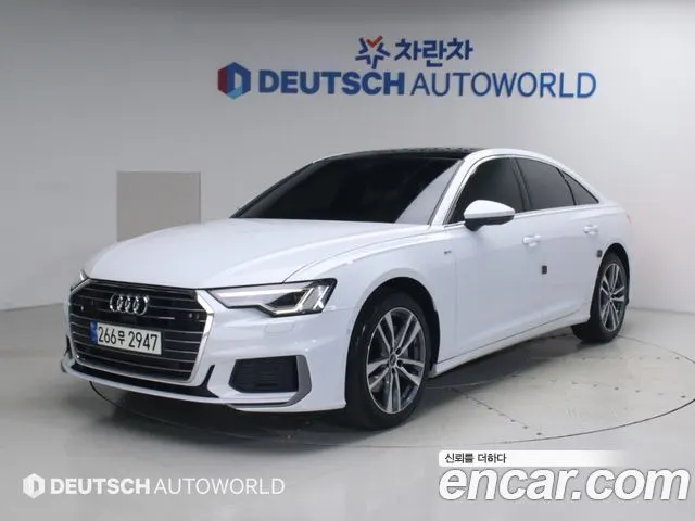 AUDI A6 2021 — 48 102 км, белый, Корея — под ключ — фото 7
