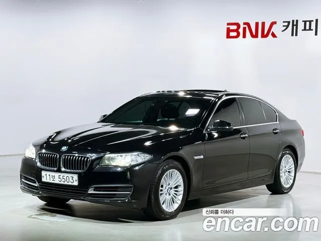 BMW 5 SERIES 2015 — 244 302 км, чёрный, Корея — под ключ — фото 11