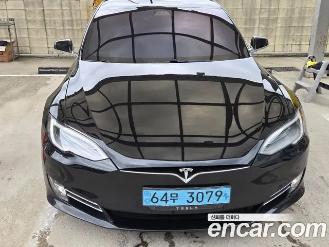 TESLA MODEL S 2020 — 87 000 км, чёрный, Корея — под ключ — фото 1