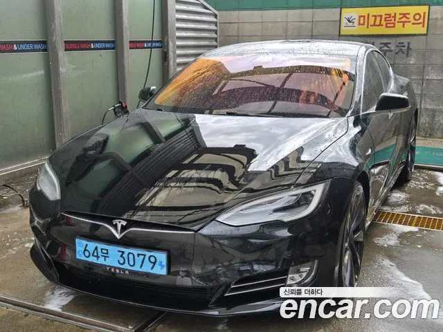 TESLA MODEL S 2020 — 87 000 км, чёрный, Корея — под ключ — фото 6