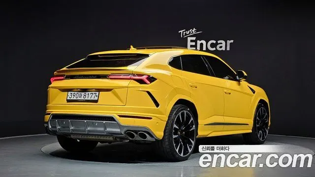 LAMBORGHINI URUS 2020 — 36 287 км, жёлтый, Корея — под ключ — фото 2