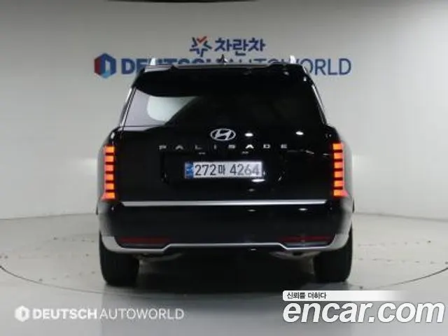 HYUNDAI PALISADE 2025 — 23 000 км, чёрный, Корея — под ключ — фото 4