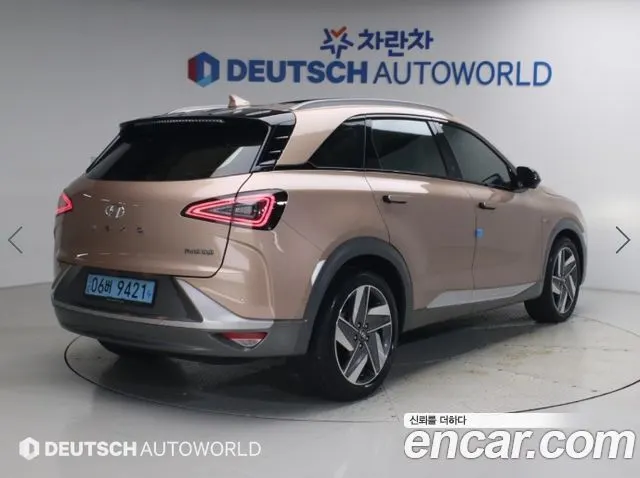 HYUNDAI NEXO 2021 — 73 197 км, коричневый, Корея — под ключ — фото 2
