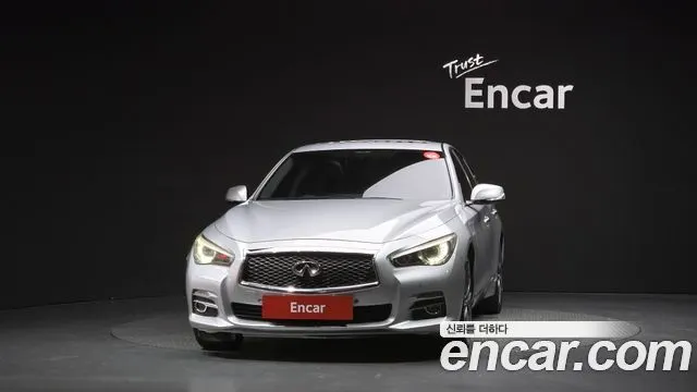 INFINITI Q50 2014 — 149 210 км, серебристо-серый, Корея — под ключ — фото 3