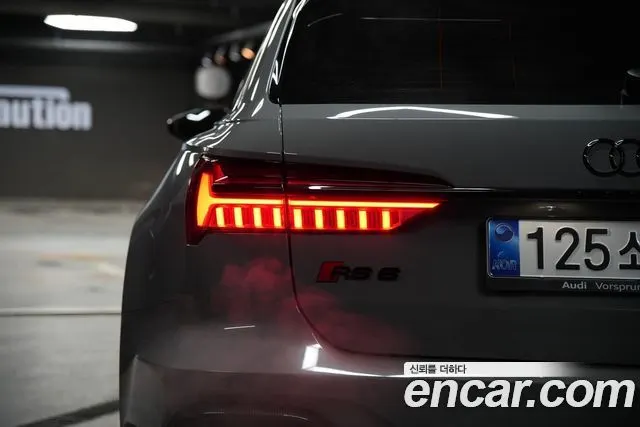 AUDI RS6 2025 — 2 500 км, светло-серебристый, Корея — под ключ — фото 11