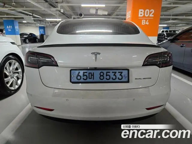TESLA MODEL 3 2020 — 202 989 км, белый, Корея — под ключ — фото 3