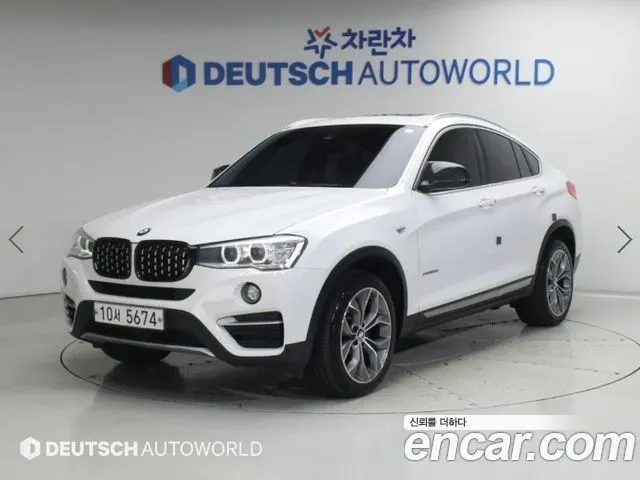BMW X4 2015 — 163 131 км, белый, Корея — под ключ — фото 12