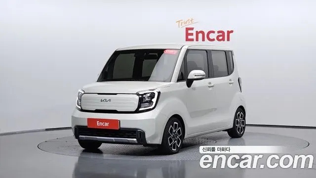 KIA KIA RAY 2023 — 38 410 км, белый-перламутр, Корея — под ключ — фото 1