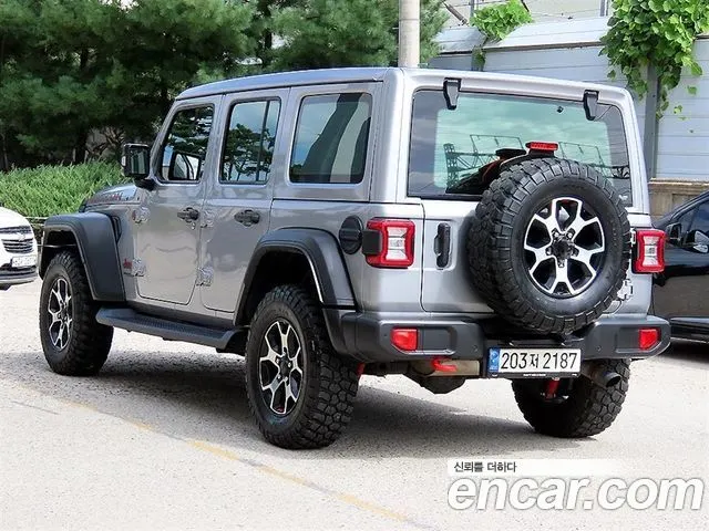 JEEP WRANGLER 2021 — 95 994 км, серебристый, Корея — под ключ — фото 3