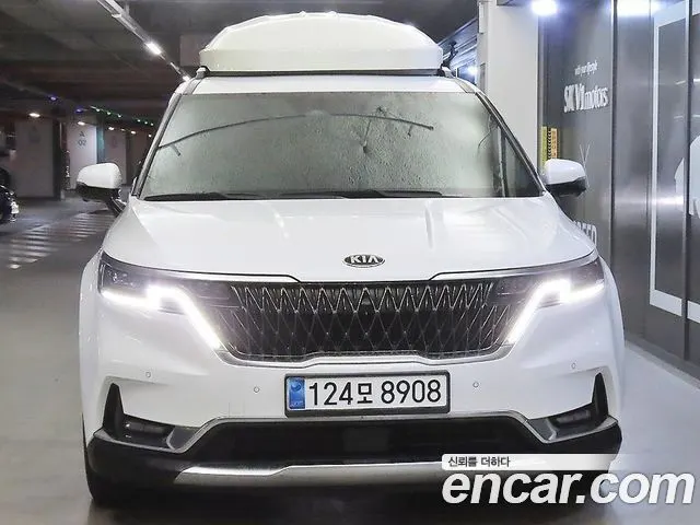 KIA CARNIVAL 2021 — 97 700 км, белый, Корея — под ключ — фото 2