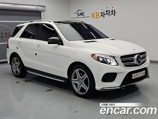 MERCEDES-BENZ GLE-CLASS W166 2018 — 167 323 км, белый, Корея — под ключ — фото 4