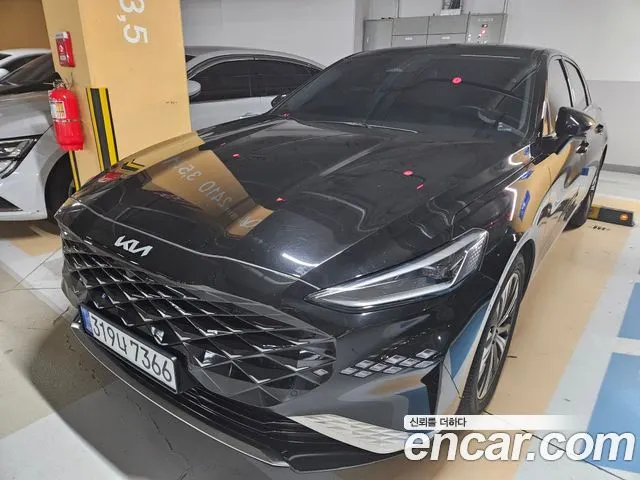 KIA K8 2022 — 48 000 км, чёрный, Корея — под ключ — фото 1