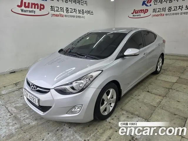 HYUNDAI AVANTE 2012 — 119 792 км, серебристый, Корея — под ключ — фото 11
