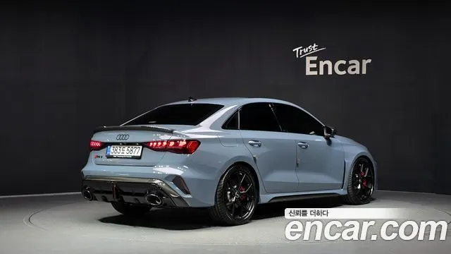 AUDI RS3 2026 — 1 824 км, светло-серебристый, Корея — под ключ — фото 2