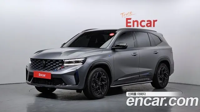 RENAULT KOREA GRAND KOLEOS 2025 — 8 405 км, серебристо-серый, Корея — под ключ — фото 1