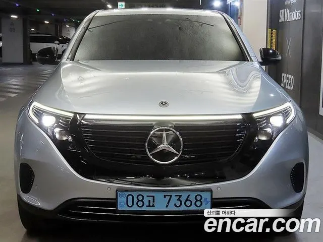 MERCEDES-BENZ EQC N293 2020 — 53 152 км, серебристый, Корея — под ключ — фото 2