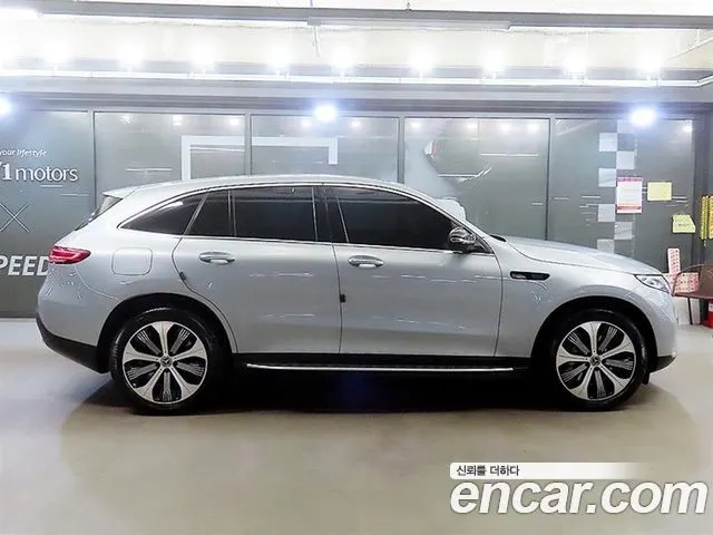 MERCEDES-BENZ EQC N293 2020 — 53 152 км, серебристый, Корея — под ключ — фото 3