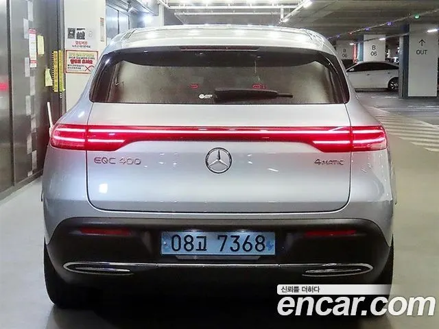 MERCEDES-BENZ EQC N293 2020 — 53 152 км, серебристый, Корея — под ключ — фото 5