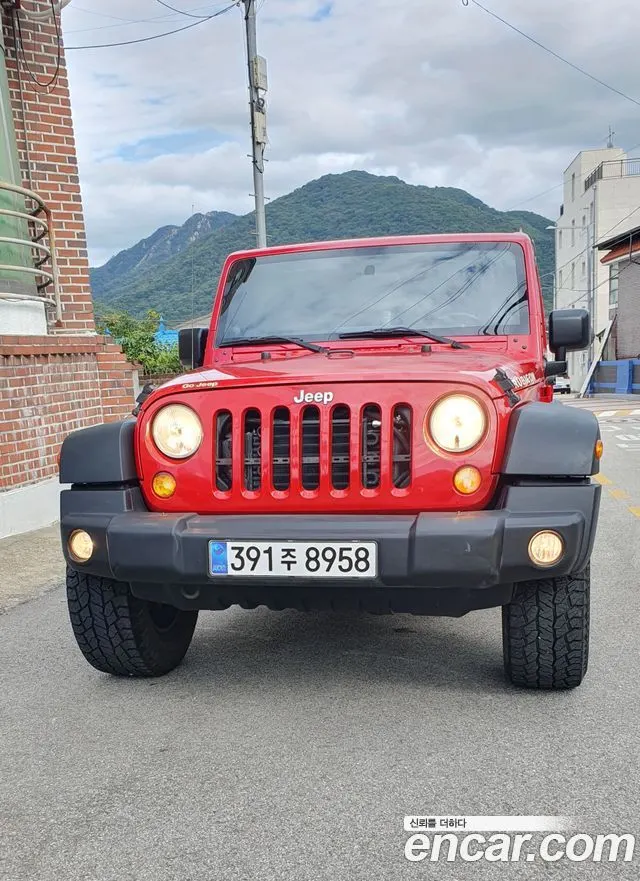 JEEP WRANGLER 2011 — 244 000 км, красный, Корея — под ключ — фото 12